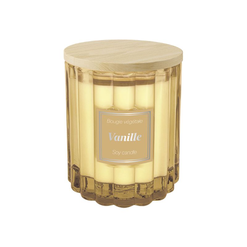 Candela vegetale profumazione Vaniglia Bourbon