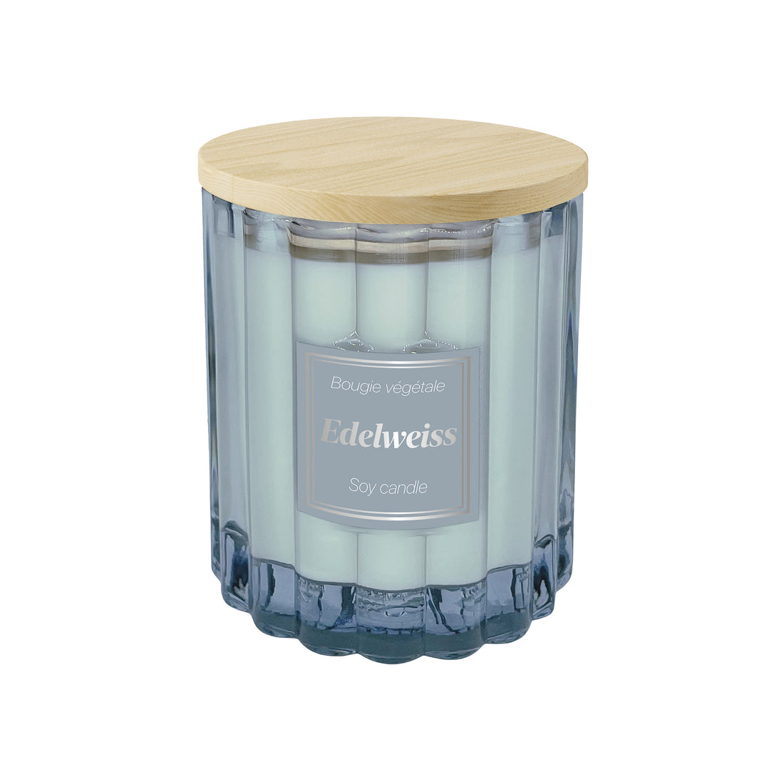 Candela vegetale profumazione Edelweiss