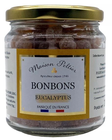 Bonbons al miele ed eucalipto maison Peltier