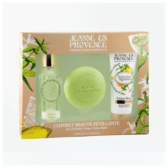 Cofanetto regalo Verveine Agrumes Jeanne en Provence