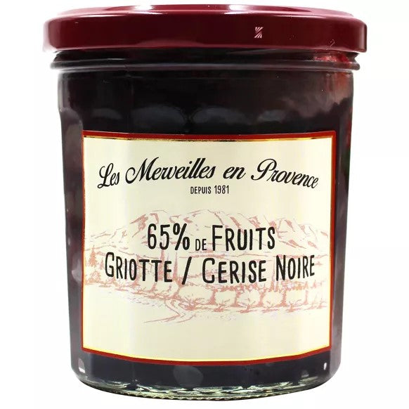 Confettura di Amarene-Amarene Nere di Provenza Bio 65% di frutta NOVITA&