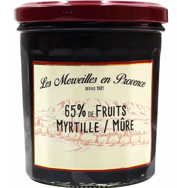 Confettura di Mirtilli e More 65% di frutta NOVITA&