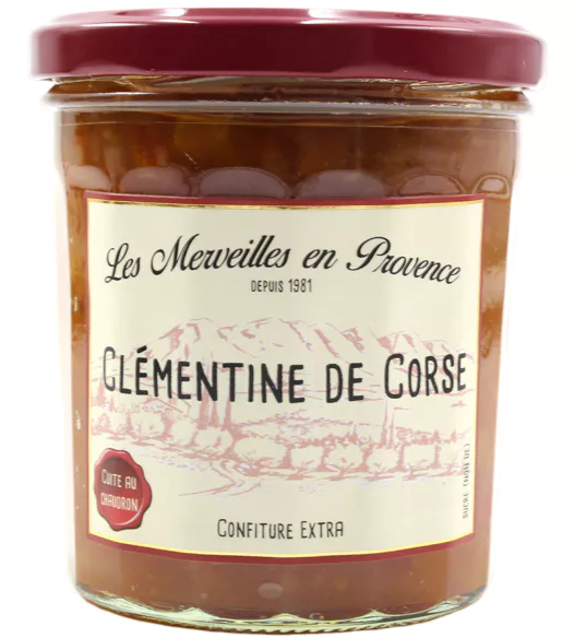 Confettura extra di clementine della Corsica, come in provenza, Les Merveille en Provence marmellata acquistabile online sul nostro e-commerce comeinprovenza