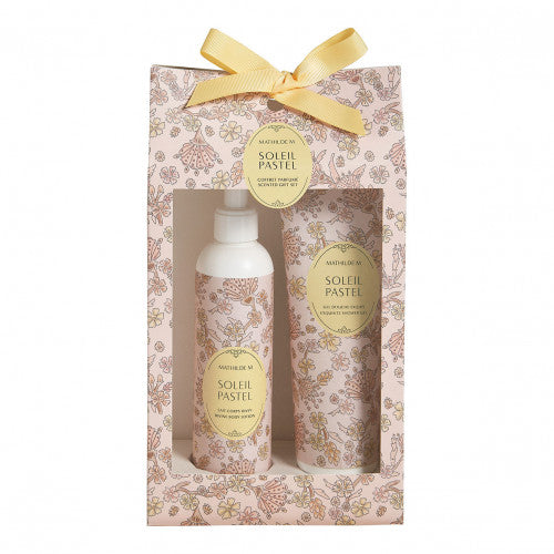 Cofanetto regalo Soleil Pastel gel doccia e latte corpo