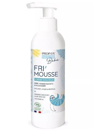 FRI MOUSSE CREMA NUTRITIVA BIOLOGICA PER NEONATI BAMBINI DONNE IN GRAVIDANZA