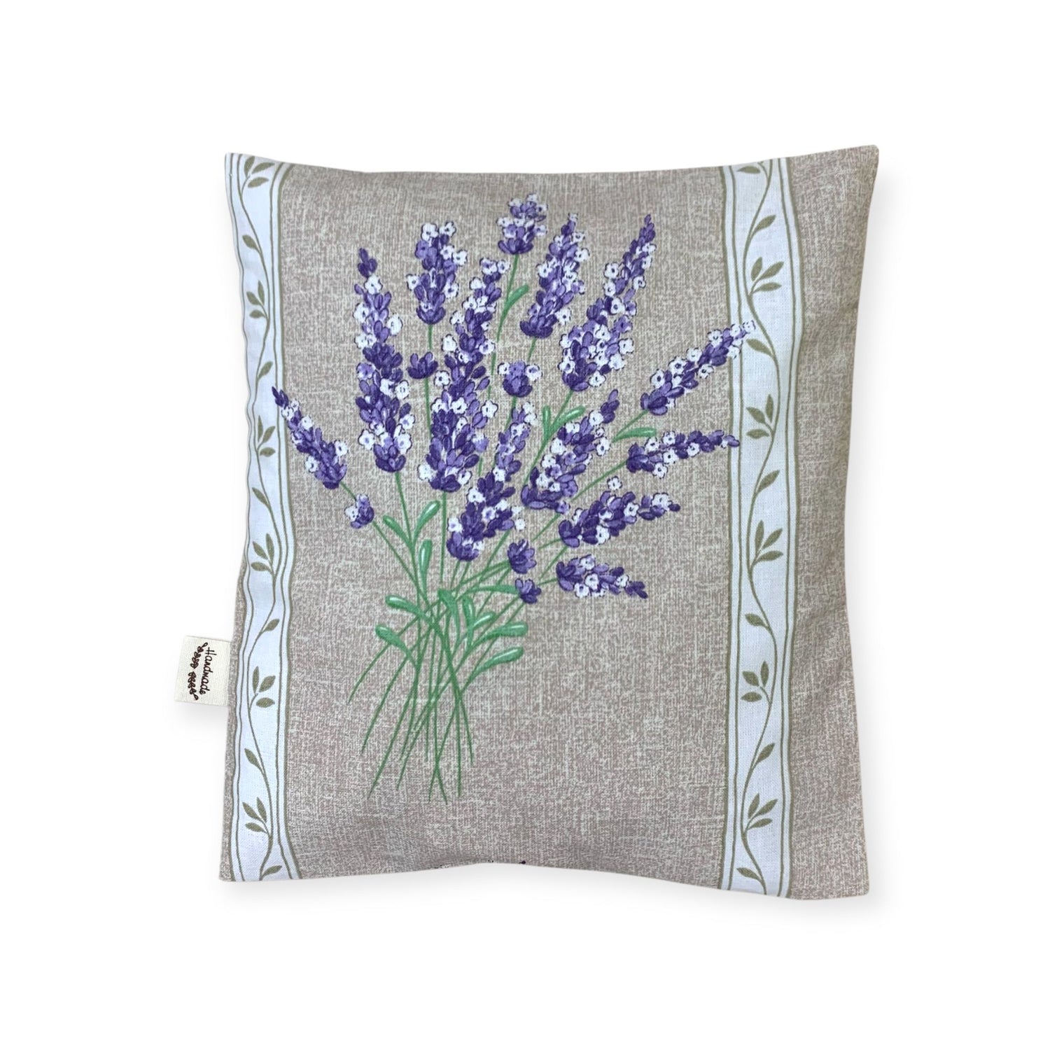 Cushion of Lavender Flowers and Linseeds