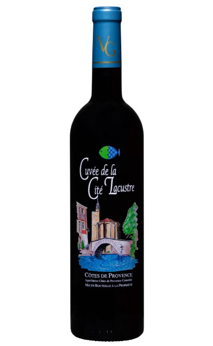 Cuvee de La Cite Lacustre Rosso 2023 AOP Cotes de Provence 75 ml