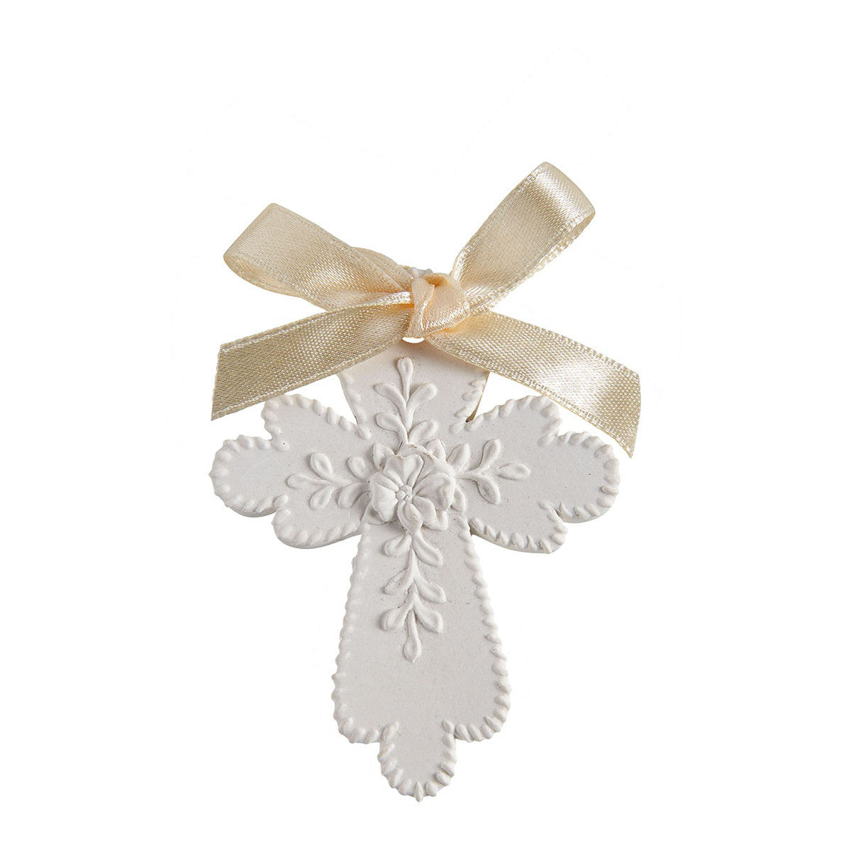 Decoro profumato gesso Piccola Croce Fleur d&