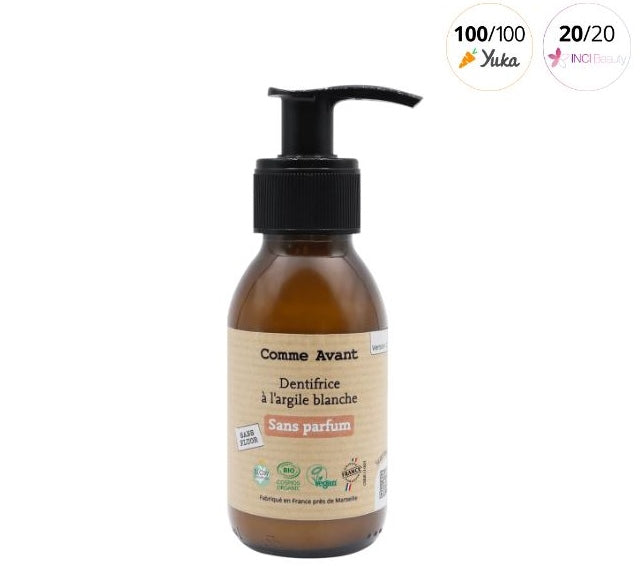 Dentifricio naturale biologico in pasta Comme Avant NUOVO FORMATO