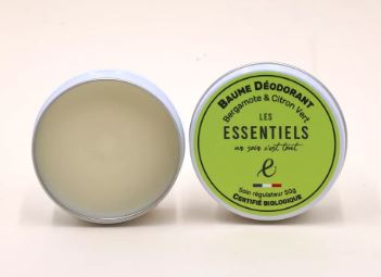 Balsamo deodorante al bergamotto e lime biologico