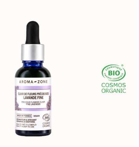 Elisir di fiori preziosi di Lavanda fine BIO per il viso