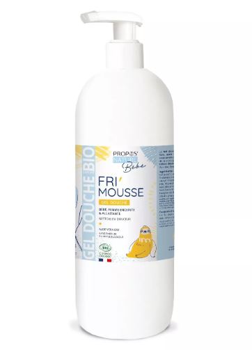 FRI MOUSSE DOCCIA BIOLOGICA PER NEONATI BAMBINI DONNE IN GRAVIDANZA