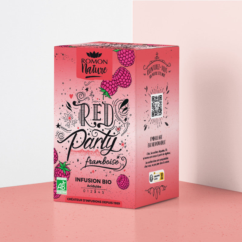 Infuso al lamponi Bio Red Party