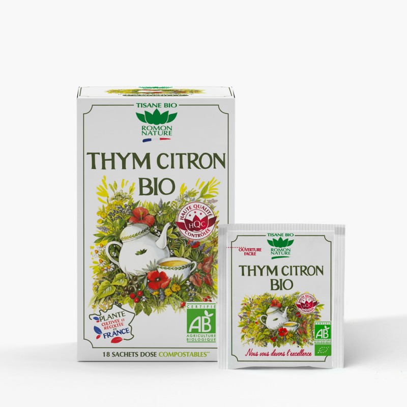 Infusion thym citronné - Thym citronné bio