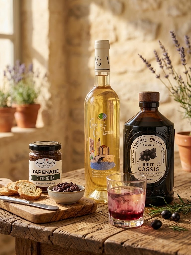 Cofanetto Aperitivo Kir Provenzale Gourmet: “Tramonto a Saint-Tropez”