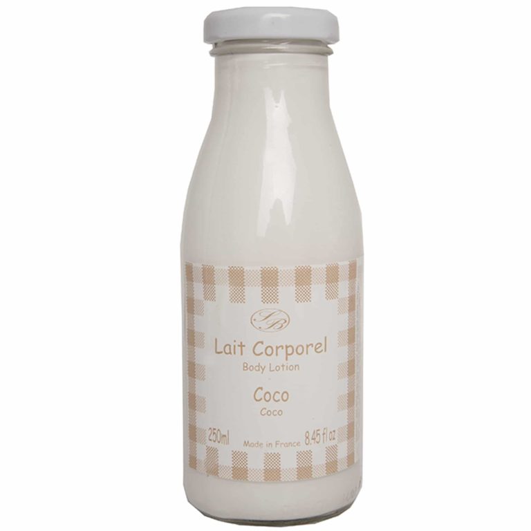 Latte corpo in bottiglia al Cocco Savonnerie de Bormes