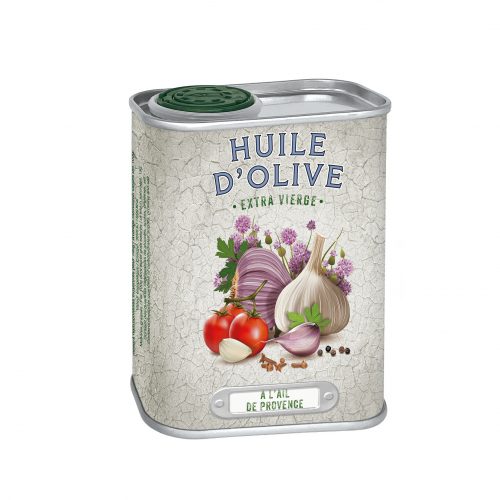 Olio di oliva extra vergine aromatizzati in latta da 150 ml