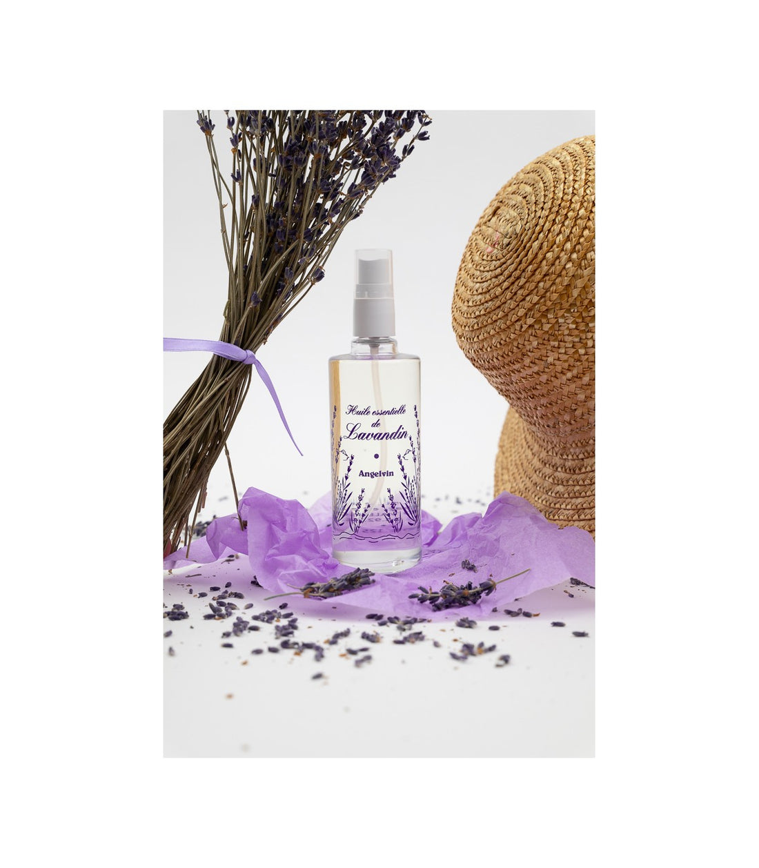 Olio essenziale di Lavandin Angelvin 125 ml con vaporizzatore