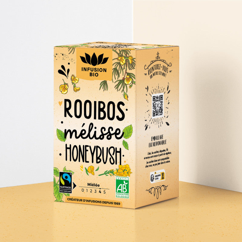 Infuso Bio Rooibos Mélissa Honeybush