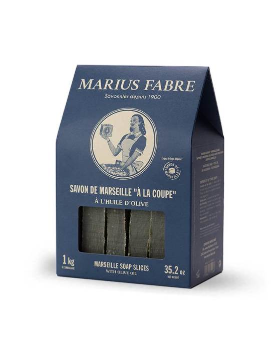 confezione di 1 kg di autentico sapone di marsiglia all&
