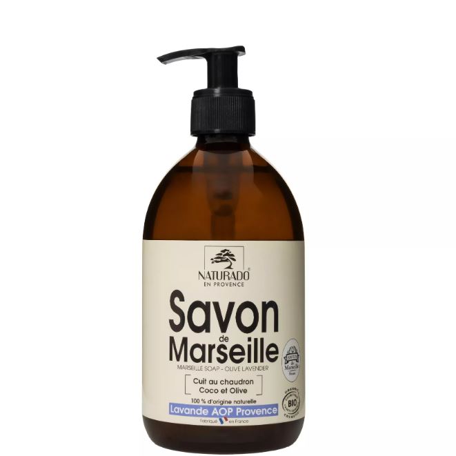 Sapone di Marsiglia liquido alla Lavanda AOP