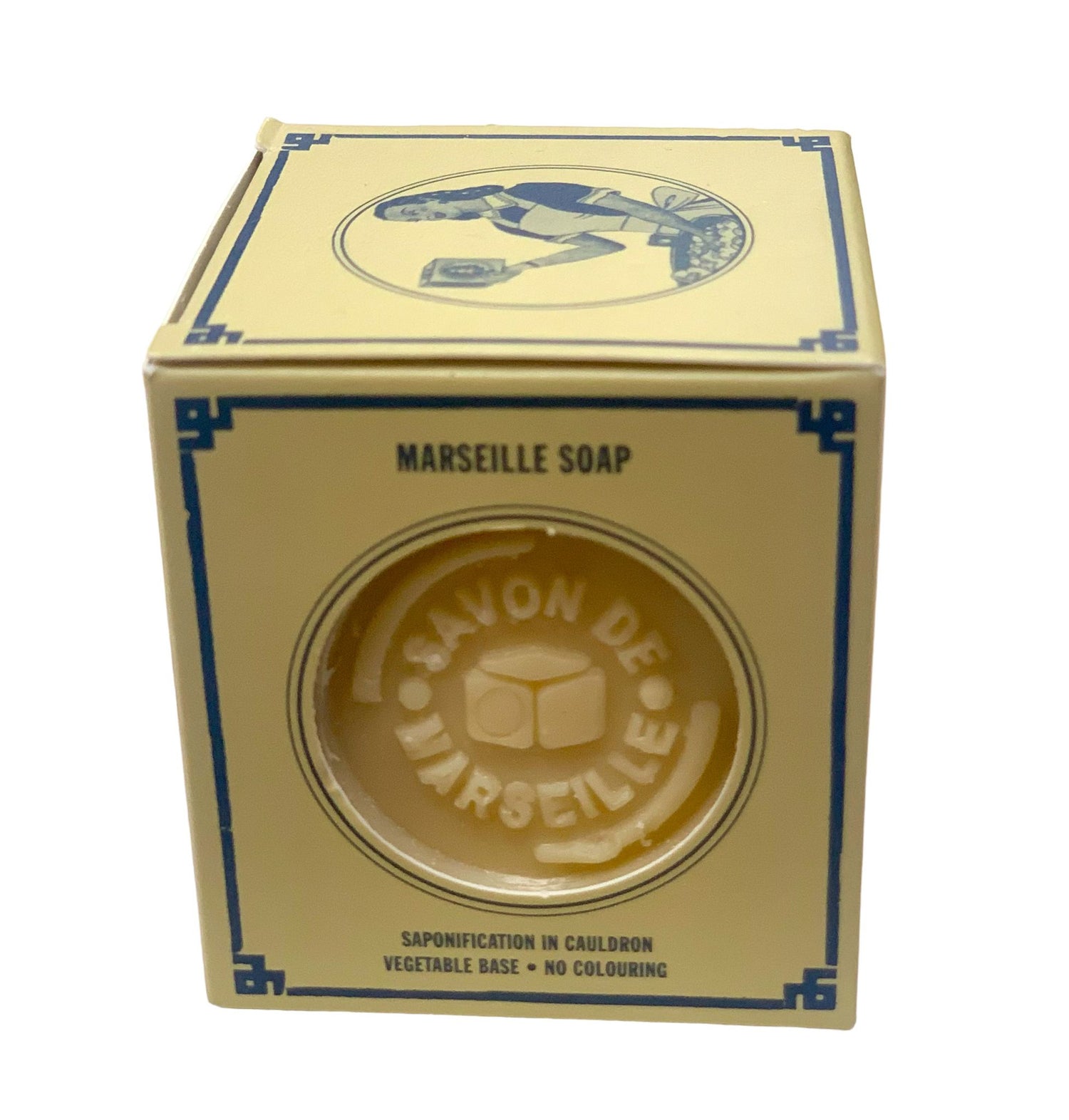 Marseille soap without palm oil 200 gr. in case