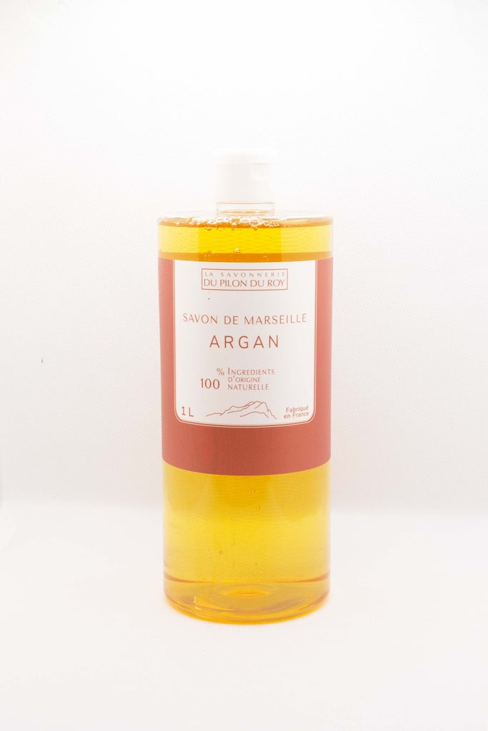 Liquid Marseille soap with organic argan oil 