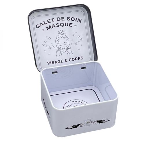 Scatola in metallo porta Galet Belle Anesse