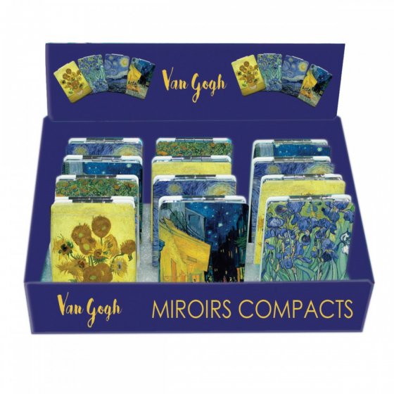 Specchietto da borsetta Enesco serie Art Van Gogh