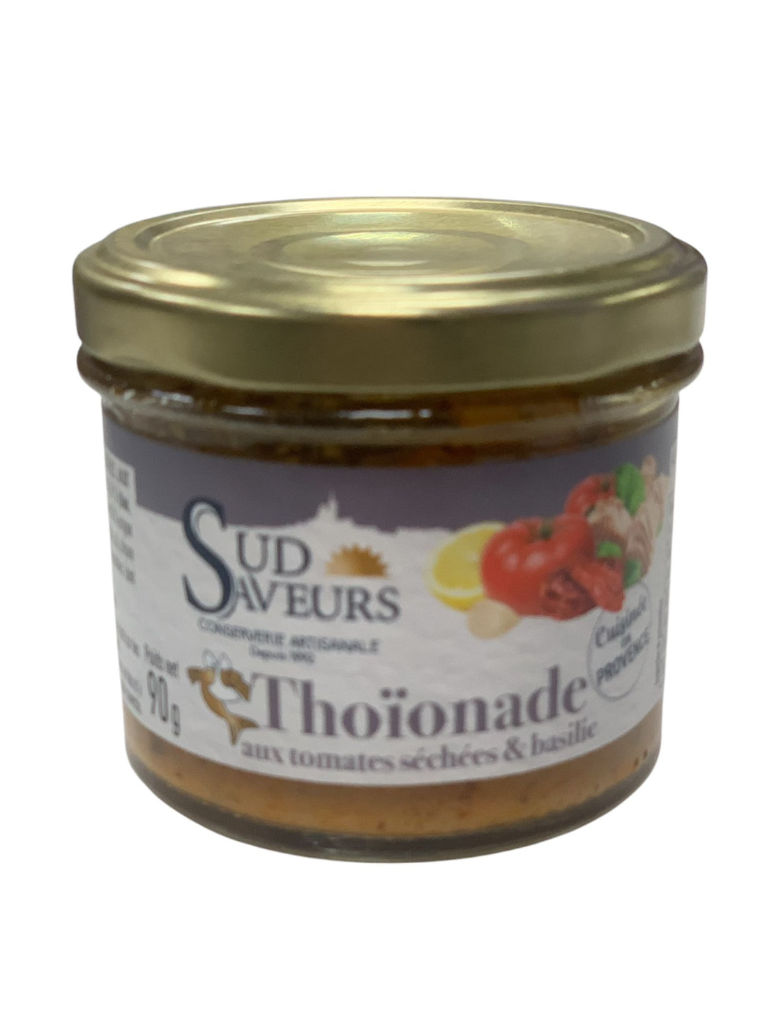 Thoionade ai pomodori secchi e basilico