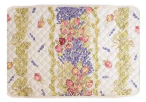 Tovaglietta Rose e Lavanda Tissus Toselli 30X45