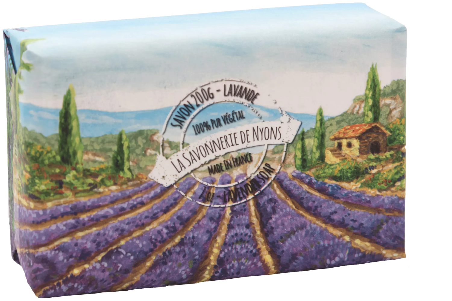 Lavender soap 200 gr. watercolor pack