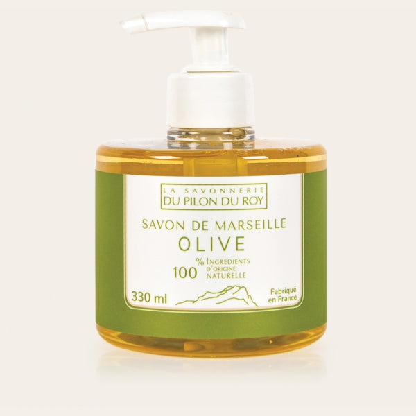 Liquid Marseille soap with organic olive oil without perfume