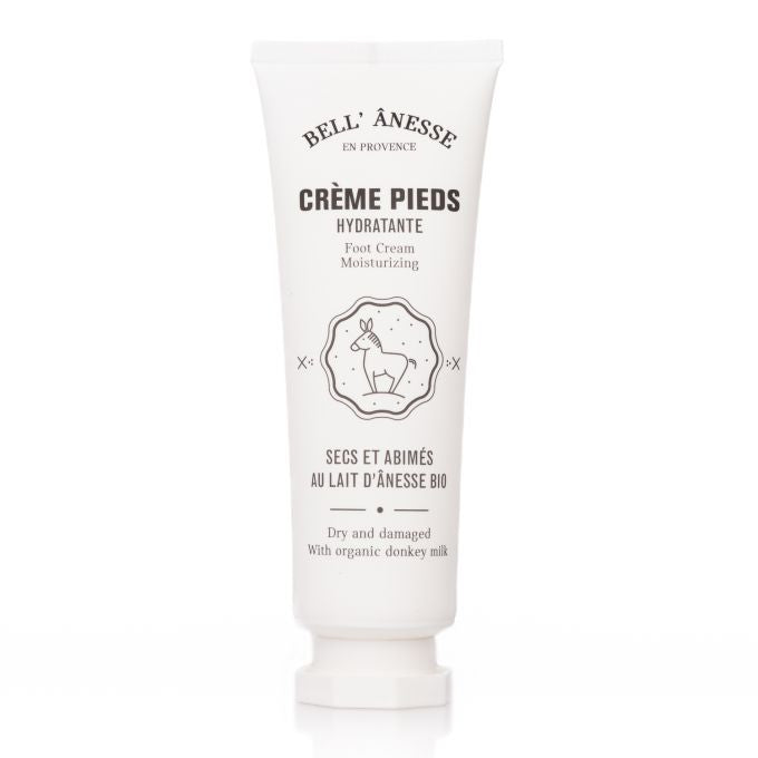 Organic donkey milk foot cream
