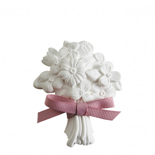 Piccolo decoro in gesso profumato Bouquet Prezioso