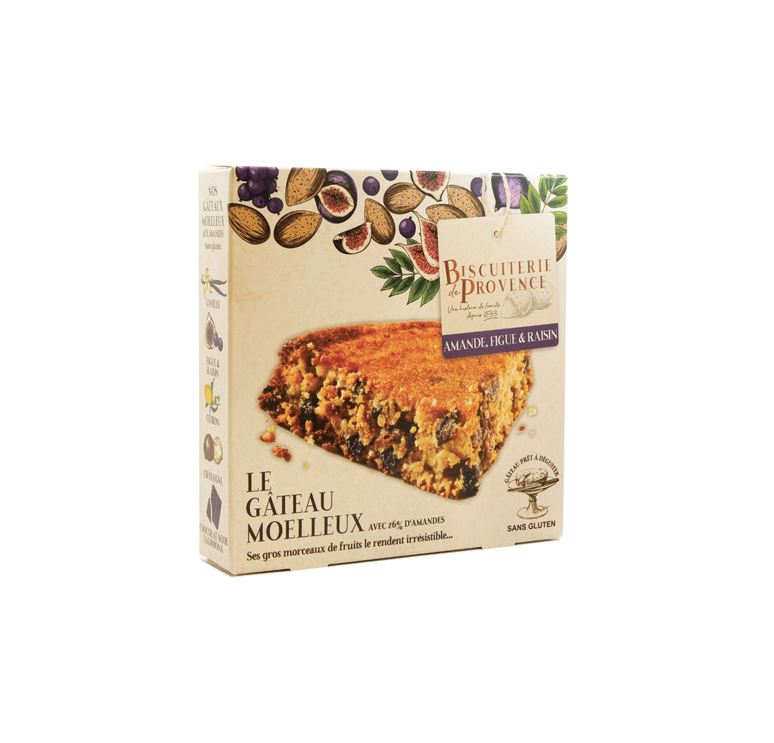 Gateau ai fichi bio uvetta e mandorle SENZA GLUTINE