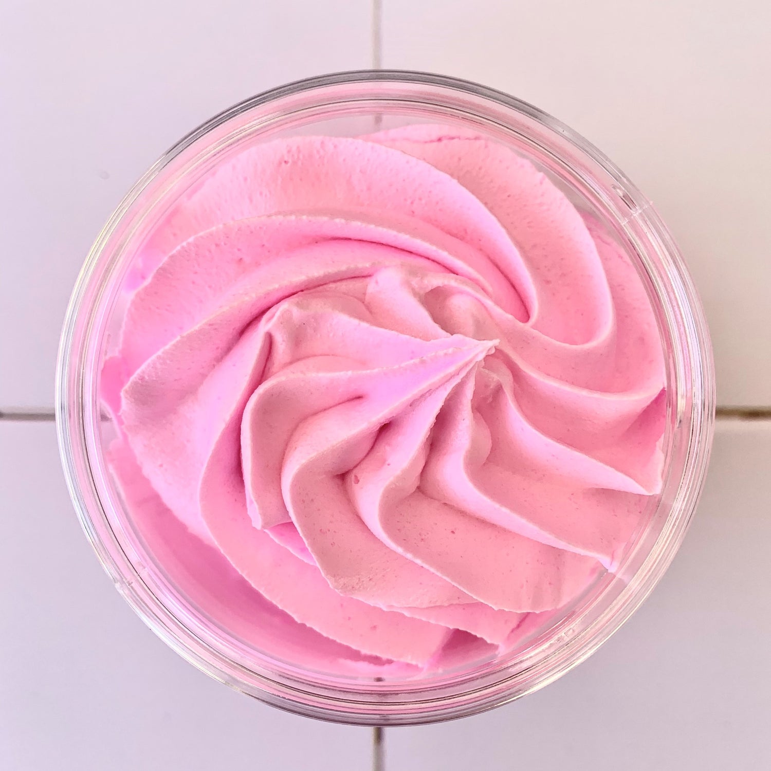 &quot;Ice cream&quot; raspberry scrub