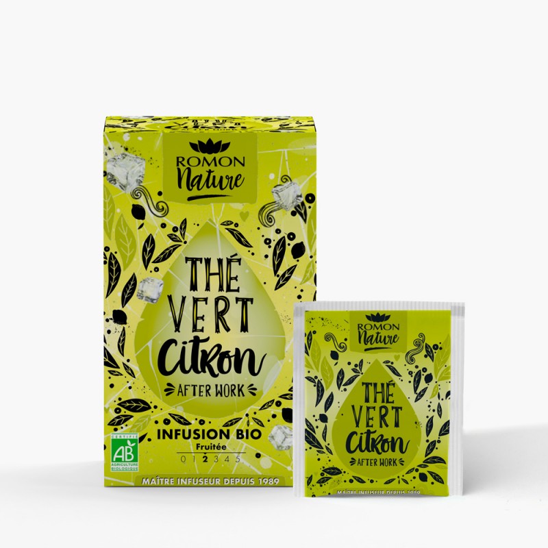 Infusione di Thé verde e Limone bio