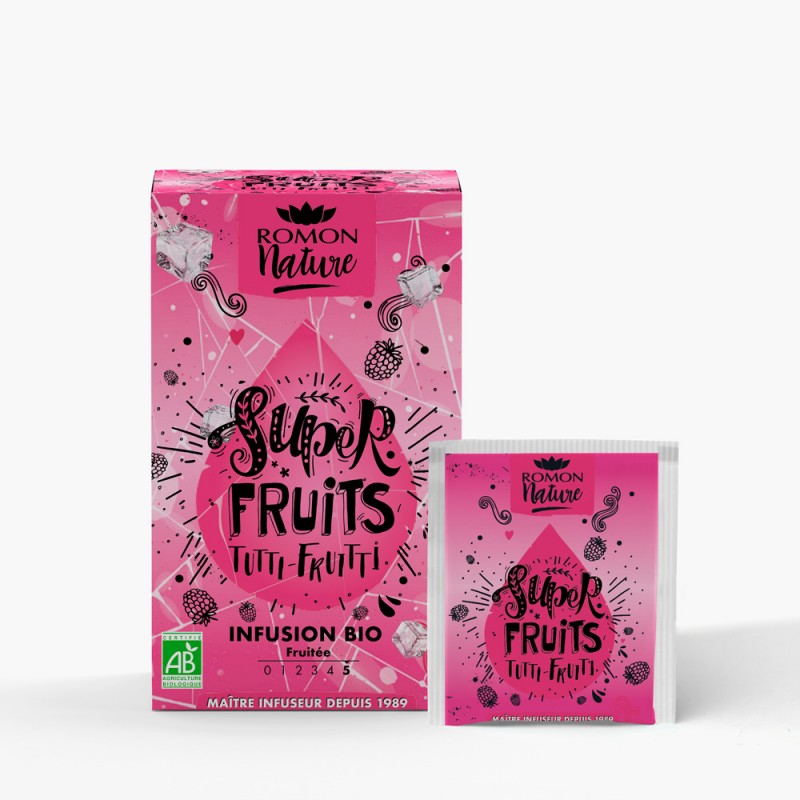 ottimo infuso biologico di frutti da gustare caldo o freddo