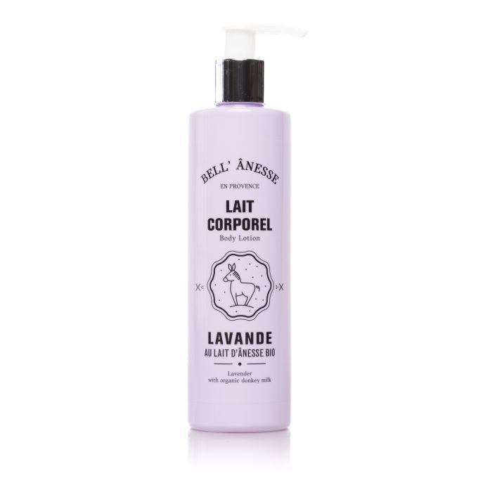 Latte corpo alla lavanda con latte d&