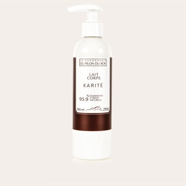 Body milk with organic shea butter