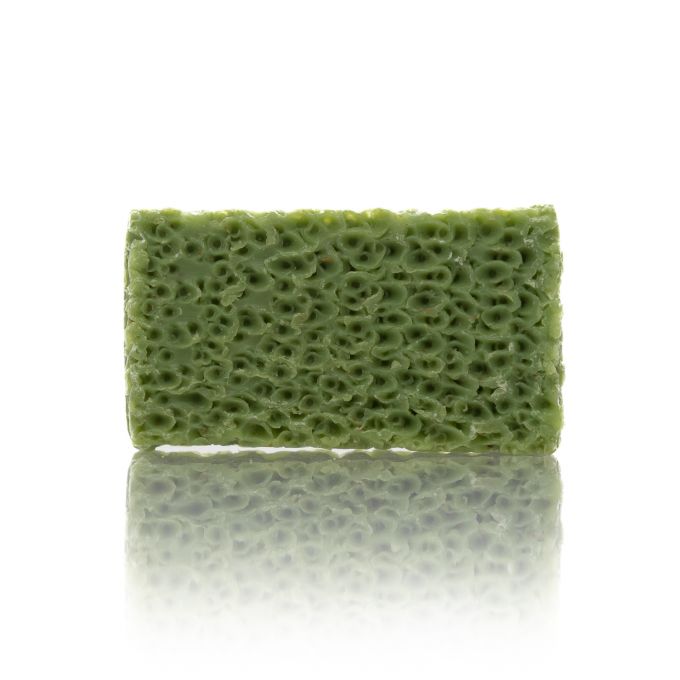 Exfoliating soap scrub with donkey milk and verveine